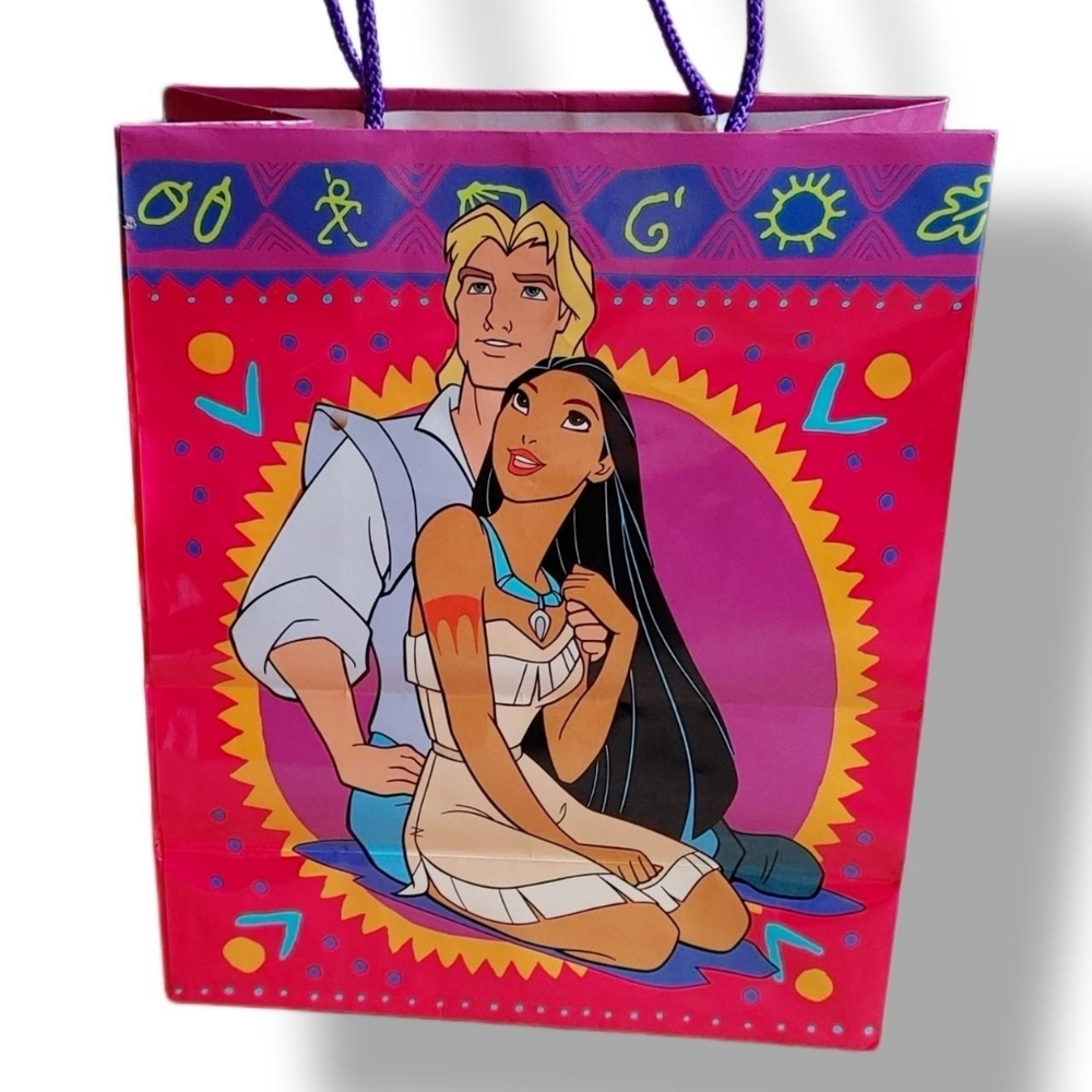 Vintage Hallmark Disney 90s Pocahontas Gift Bag